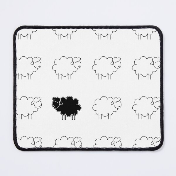 Item preview, Black Sheep Pattern vintage old classic designed and sold by TS-Des.