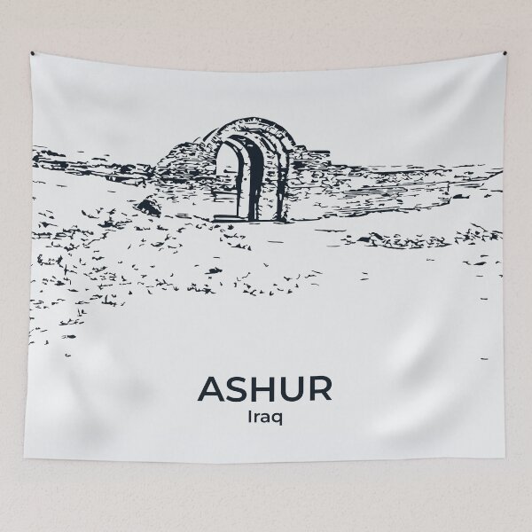 Item preview, Ashur - Iraq designed and sold by Lakeric Cityscapes.
