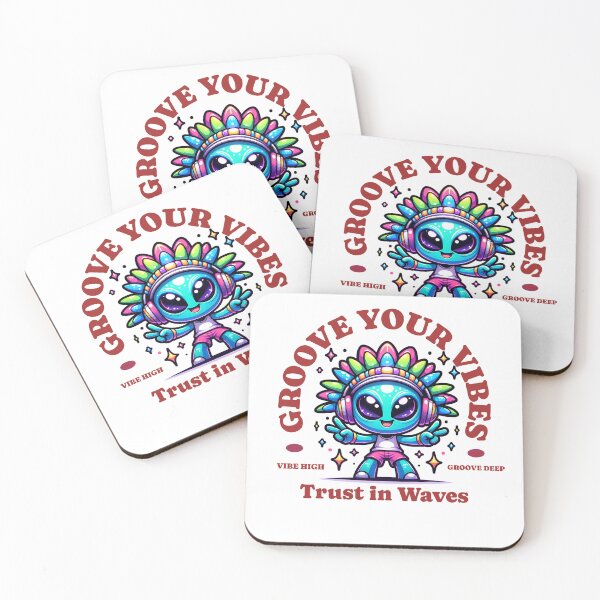 Item preview, Groove Your Vibes Trust in Waves designed and sold by njaro.
