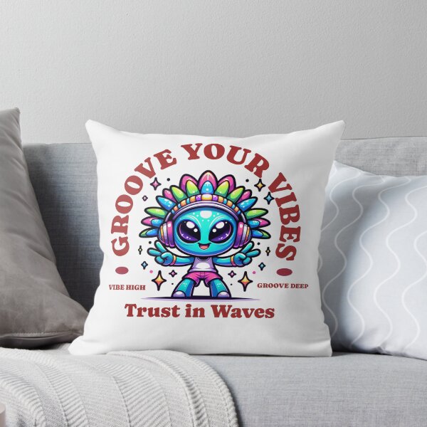 Item preview, Groove Your Vibes Trust in Waves designed and sold by njaro.