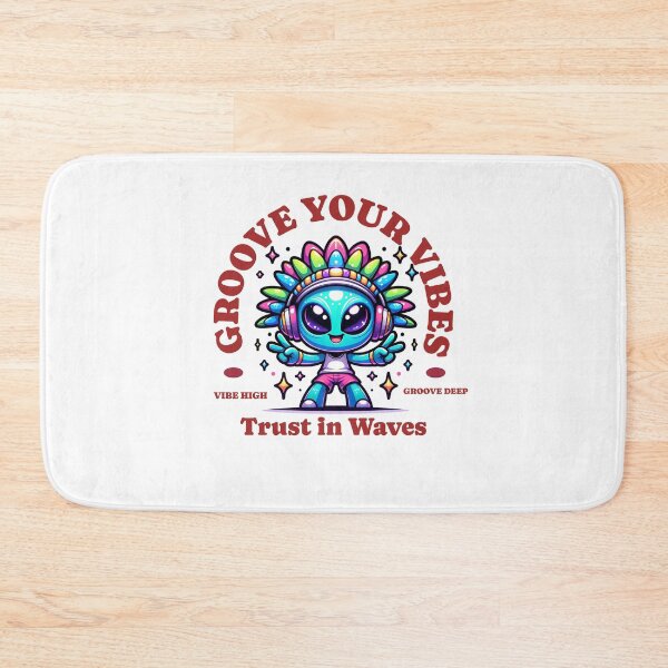 Item preview, Groove Your Vibes Trust in Waves designed and sold by njaro.