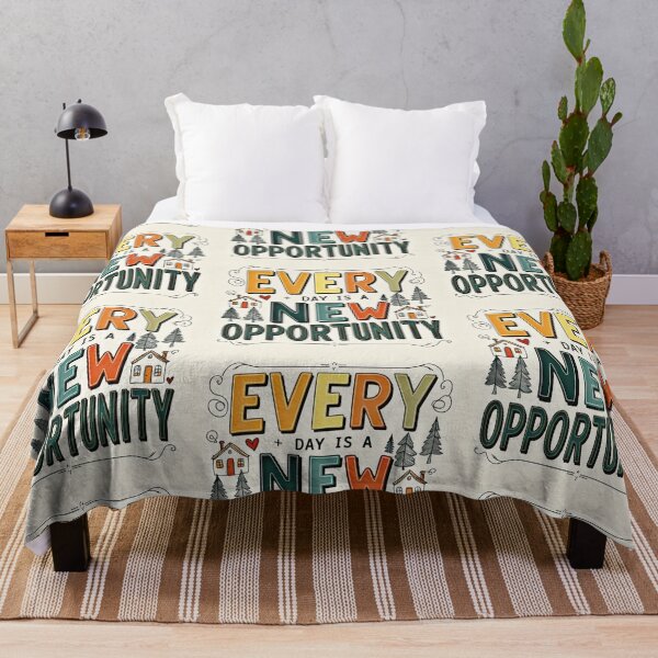 Item preview, Every Day is a New Opportunity 6 designed and sold by Zeir Shop.