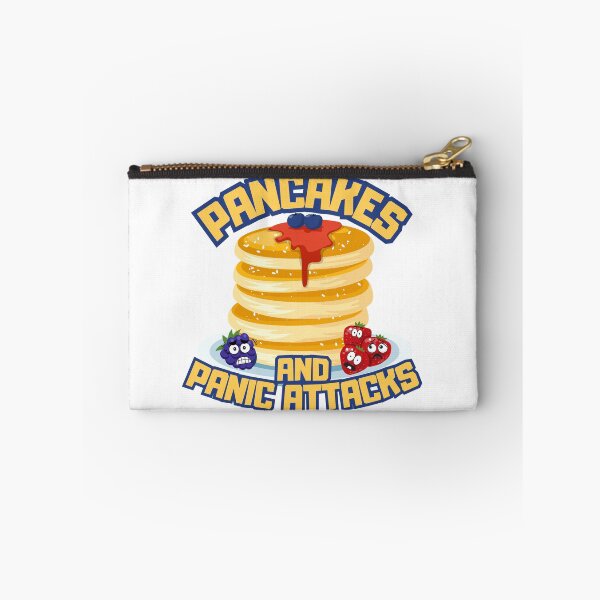 Item preview, Pancakes And Panic Attacks Breakfast humor designed and sold by Zeemazoo.