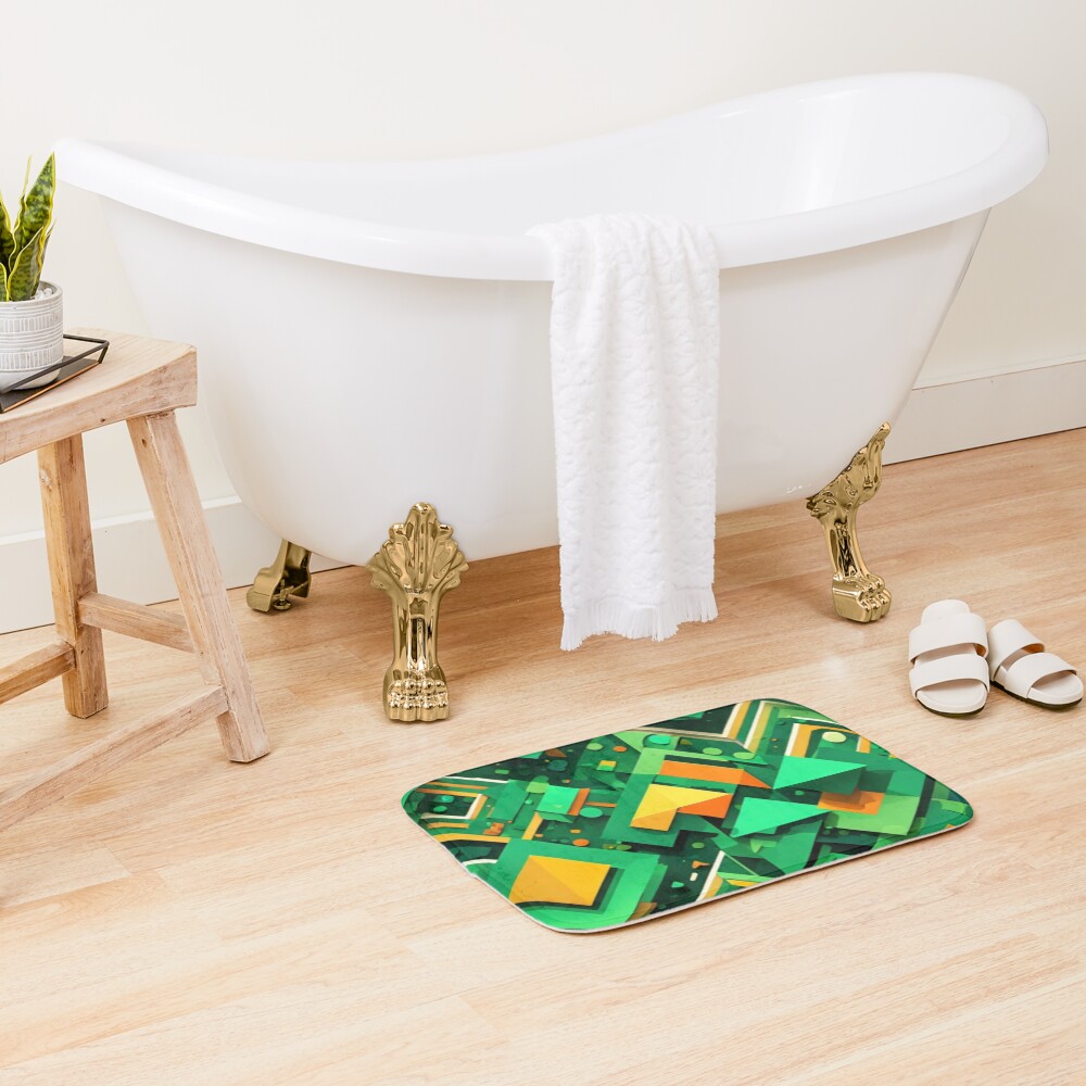 Item preview, Bath Mat designed and sold by HarmonicLayers.