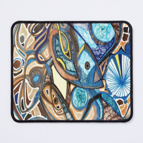 Item preview, Fish eyed abstract designed and sold by Mack depaul designs.