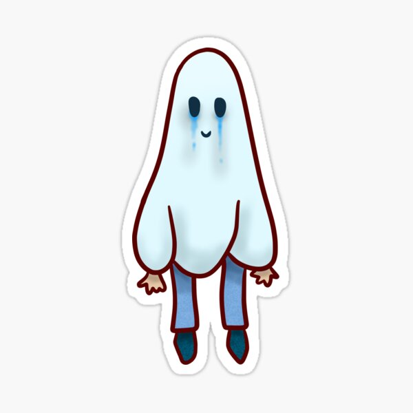 Item preview, Ghost Boy Sad Happy designed and sold by Bretwalda Art.