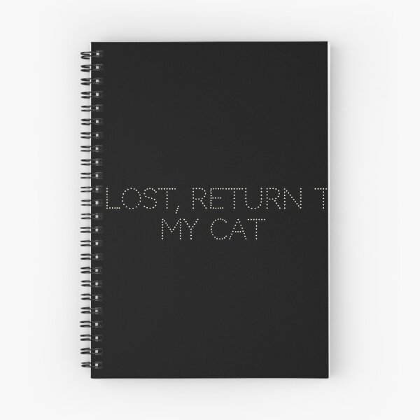 Item preview, If lost, return to my cat designed and sold by Ninjacatoff.