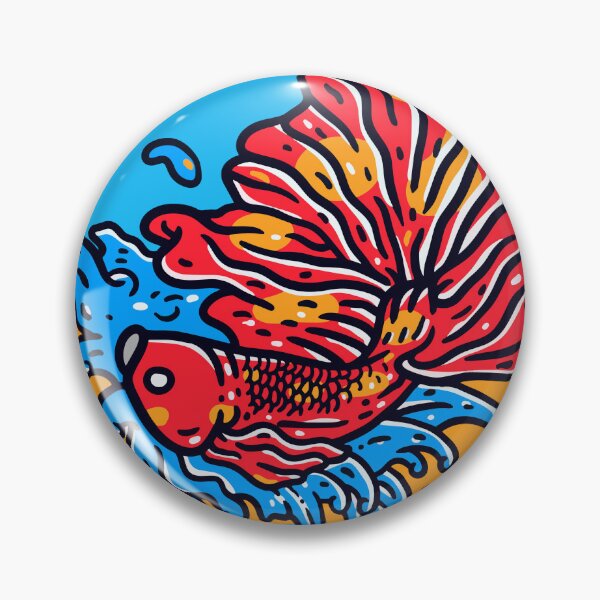 Item preview, Betta Fish Fighter designed and sold by machmigo.