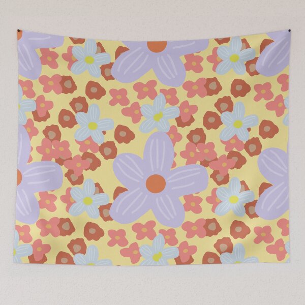 Item preview, Flower Meadow - Colorful Floral Pattern designed and sold by EMJAYHeiss.