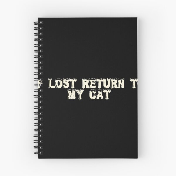 Item preview, If lost, return to my cat designed and sold by Ninjacatoff.
