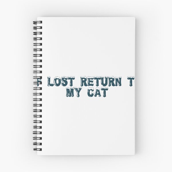 Item preview, If lost, return to my cat designed and sold by Ninjacatoff.