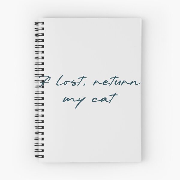 Item preview, If lost, return to my cat designed and sold by Ninjacatoff.
