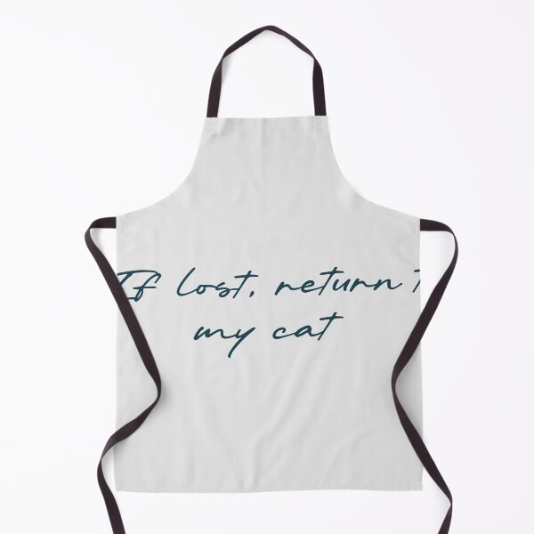 Item preview, If lost, return to my cat designed and sold by Ninjacatoff.