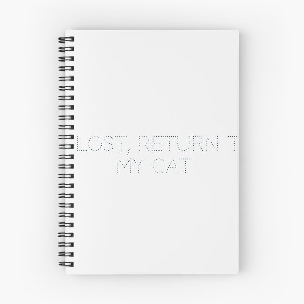 Item preview, If lost, return to my cat designed and sold by Ninjacatoff.
