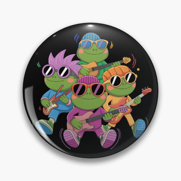 Item preview, Night frogs dazzle with their melodies designed and sold by ATOTI.