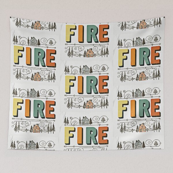 Item preview, Fire 8 designed and sold by Zeir Shop.