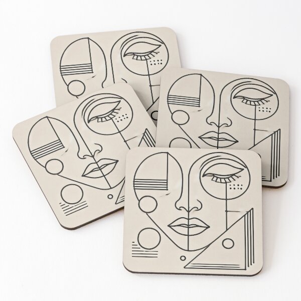 Item preview,  sleek and trendy minimalist line-art design designed and sold by OandSDesigns23.