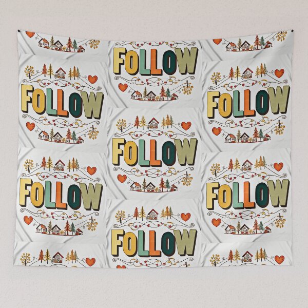 Item preview, Follow 11 designed and sold by Zeir Shop.