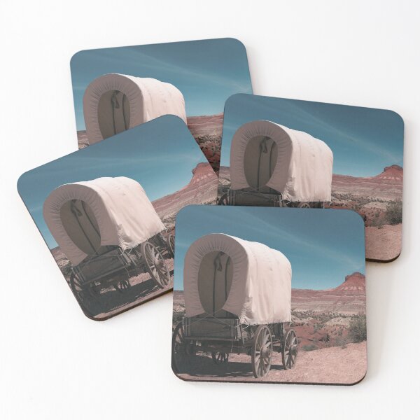 Item preview, Covered Wagon on a Colorful Desert Trail  designed and sold by CountyKent.
