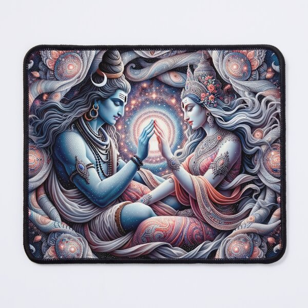 Item preview, Lord Shive Shiva Goddess Shakti - Cosmic Communion  designed and sold by ApproachingZion.