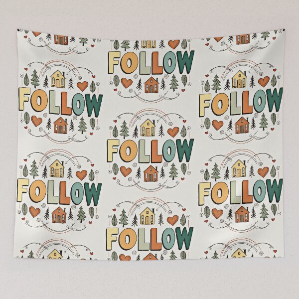 Item preview, Follow 14 designed and sold by Zeir Shop.