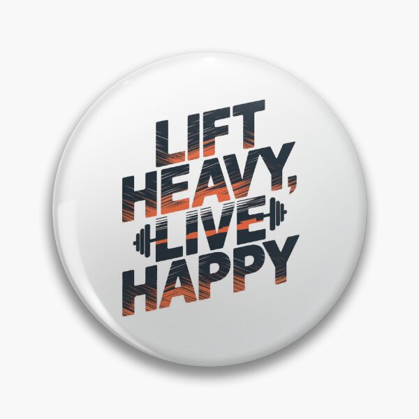 Item preview, LIFT HEAVY LIVE HAPPY designed and sold by jkrphoto.