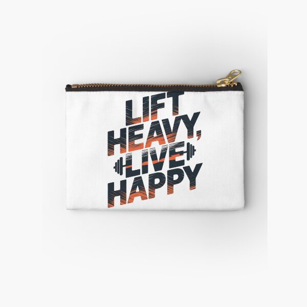 Item preview, LIFT HEAVY LIVE HAPPY designed and sold by jkrphoto.