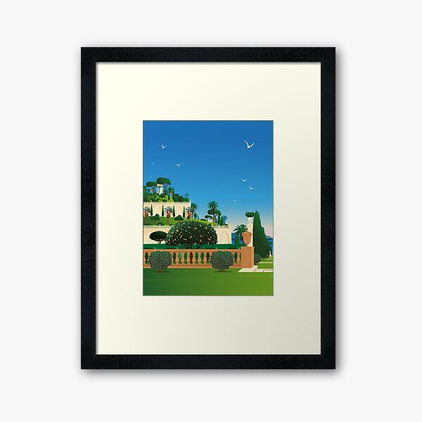 Item preview, Fantastic Riviera, imaginary landscape of the Côte d'Azur, lovers of the Riviera2 designed and sold by ladstudio.
