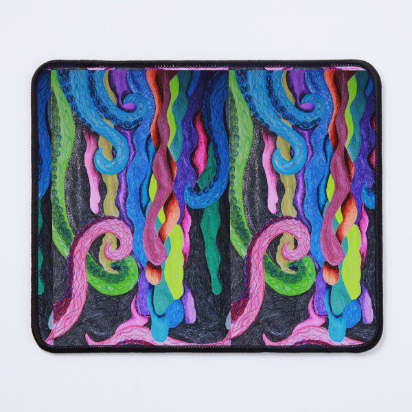Item preview, Rainbow Tentacles of Love designed and sold by MiaDonnaArt.