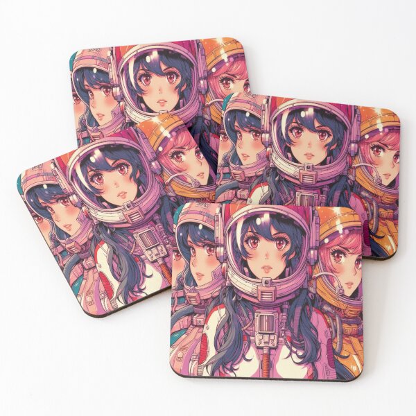 Item preview, Retro Astro Girls designed and sold by Creativnani.