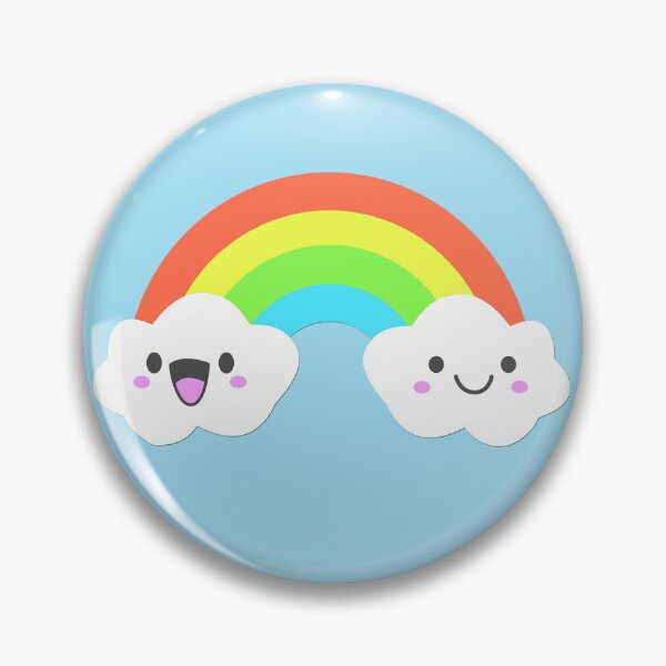 Item preview, Cute Happy Clouds and Rainbow designed and sold by KookyCool.