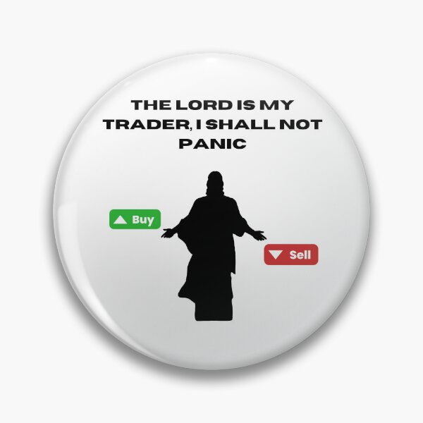 Item preview, The Lord is My Trader, I Shall Not Panic designed and sold by HOLYPROFITS.