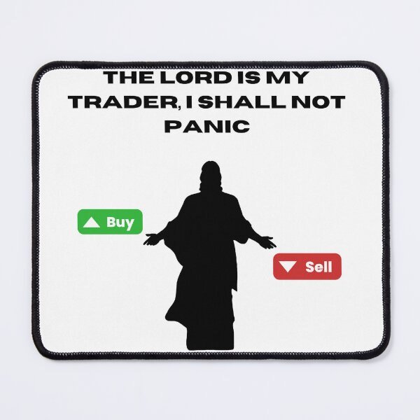 Item preview, The Lord is My Trader, I Shall Not Panic designed and sold by HOLYPROFITS.