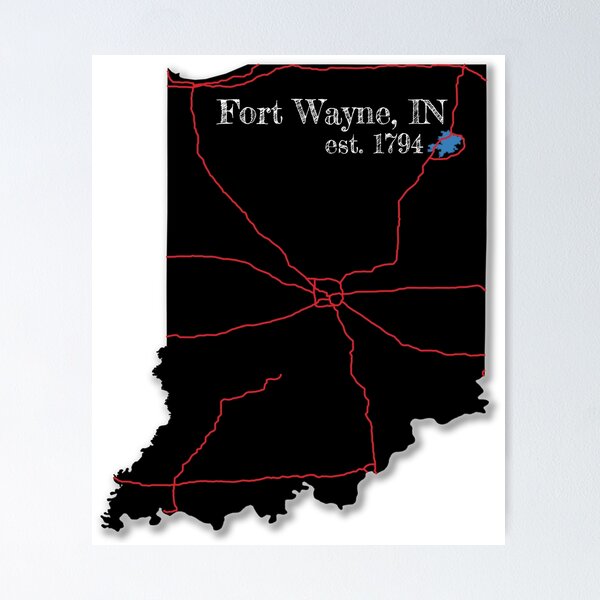 Item preview, Fort Wayne, IN designed and sold by PhilbonianDezin.