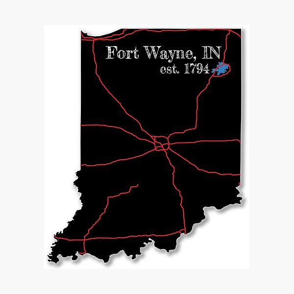 Item preview, Fort Wayne, IN designed and sold by PhilbonianDezin.