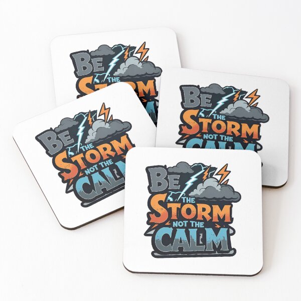Item preview, Be the Storm Powerful Lightning Bold and Rebellious Motivational designed and sold by zoughlal.