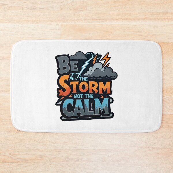 Item preview, Be the Storm Powerful Lightning Bold and Rebellious Motivational designed and sold by zoughlal.