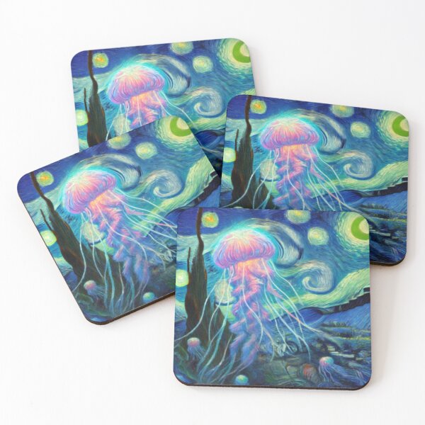 Item preview, Van Gogh style jellyfish / FS designed and sold by KrisSJ12.