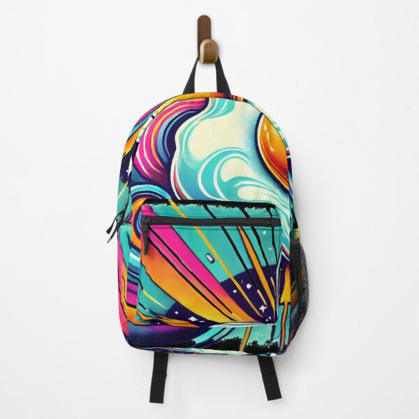 Item preview, Galactic Breakfast Blast – Retro Space Eggplosion designed and sold by NoNoNomad.