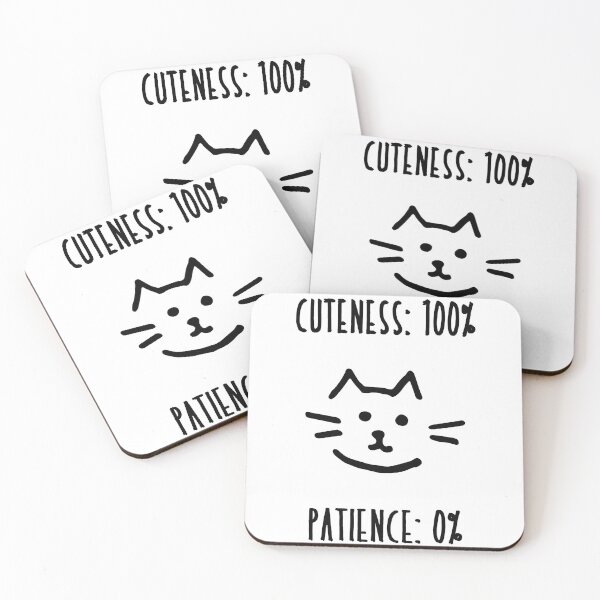 Item preview, cuteness 100%, patience 0% designed and sold by momspaghetti-.