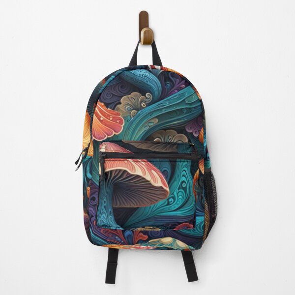 Item preview, Psychedelic Mushroom Forest designed and sold by Harmonic_Layers.