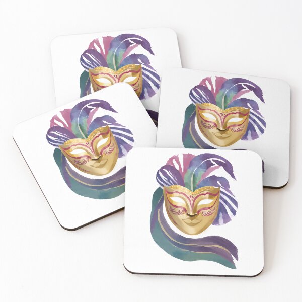 Item preview, Venice gold mask with purple designed and sold by Gioia-JJ.