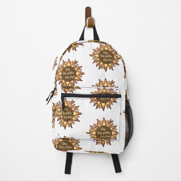 Item preview, Stay Golden Stay Kind Glowing Sun with Golden Rays Elegant and Heartfelt designed and sold by zoughlal.
