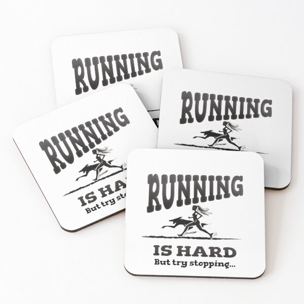 Item preview, Running is hard, but try stopping designed and sold by Tees16.