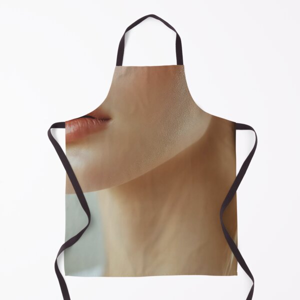 Item preview, A young woman poses with her lips slightly parted, showcasing natural beauty and soft skin in gentle lighting. designed and sold by anytka.