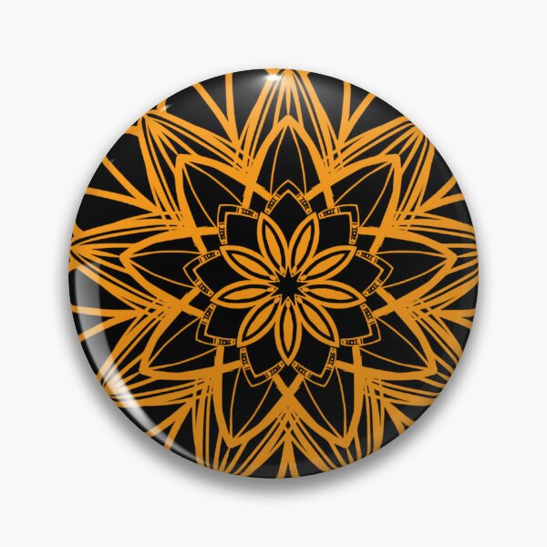 Item preview, Black 8 Petal Mandala Sacral designed and sold by bfg-adam.