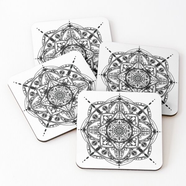 Item preview, Seek the Serenity Within Mandala designed and sold by Girl-meets-joy.
