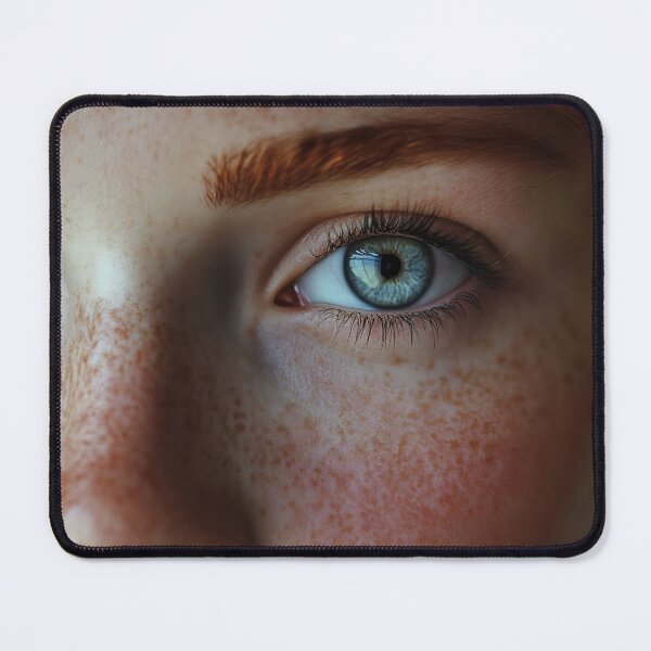 Item preview, Young person with striking blue eyes designed and sold by anytka.