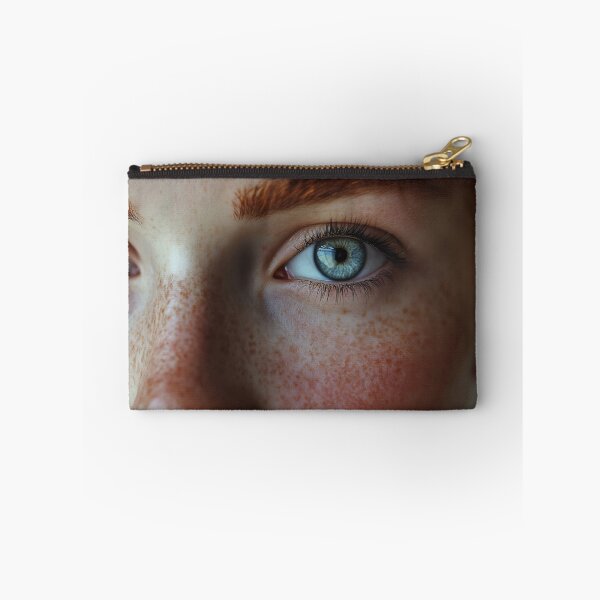 Item preview, Young person with striking blue eyes designed and sold by anytka.