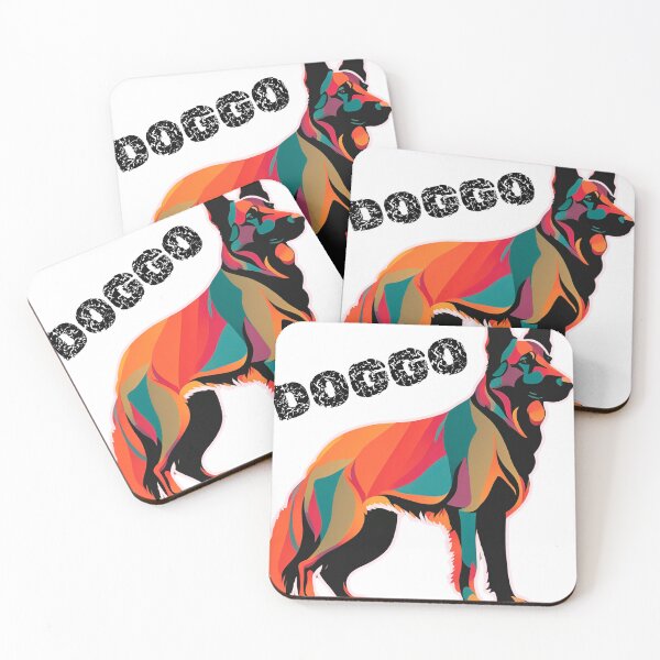 Item preview, Colorful dog design designed and sold by amaturka.